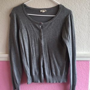 Button up light sweater